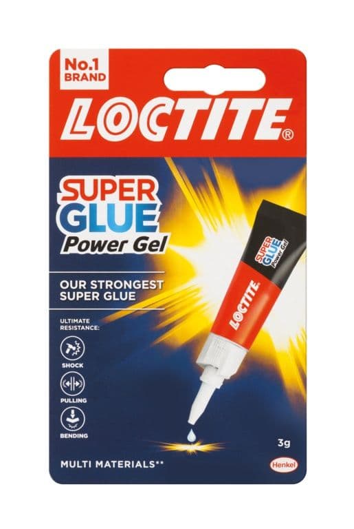 Loctite Super Glue Power Gel - 3g Tube