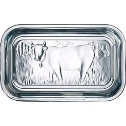 Luminarc Cow Butter Dish With Lid - Clear