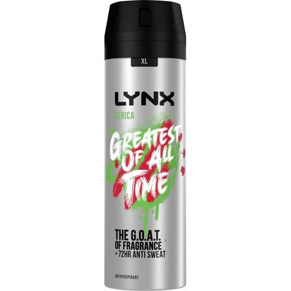 Lynx Anti Perspirant Aersol 200ml - Africa