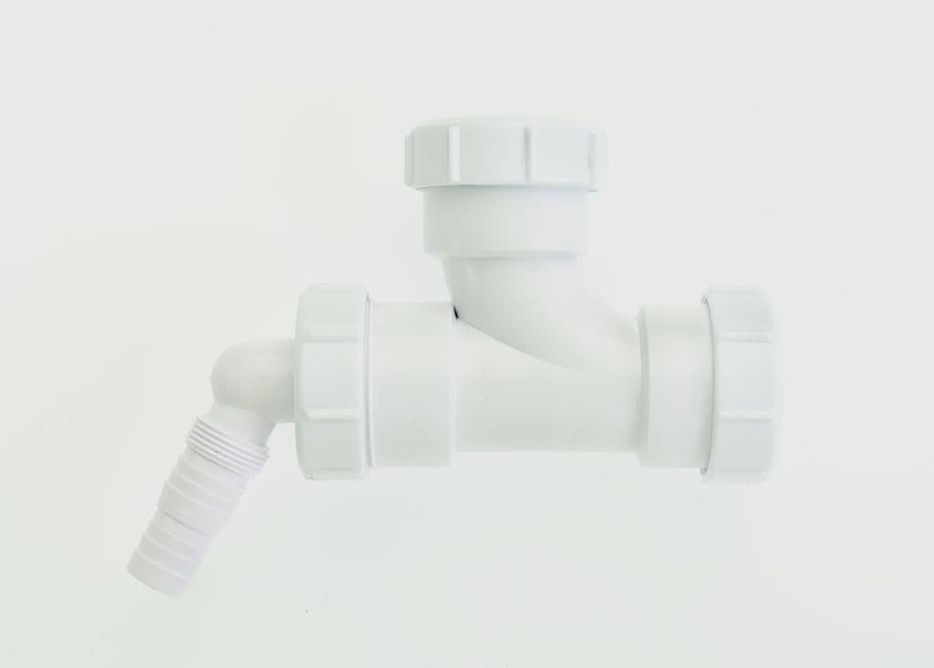 Make Washing Machine Outlet Tee 40mm - 40mm