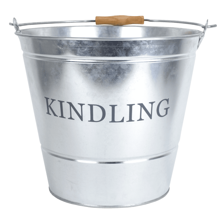 Manor Kindling Bucket - Galvanised