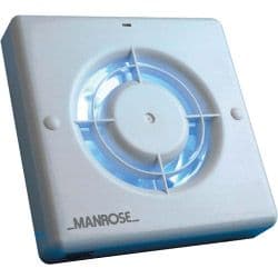 Manrose Standard Extractor Fan - 4"/100mm