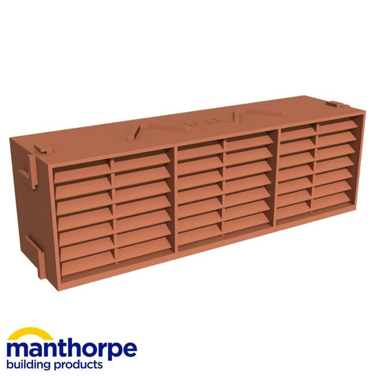 Manthorpe Airbrick Terracotta - 9x3