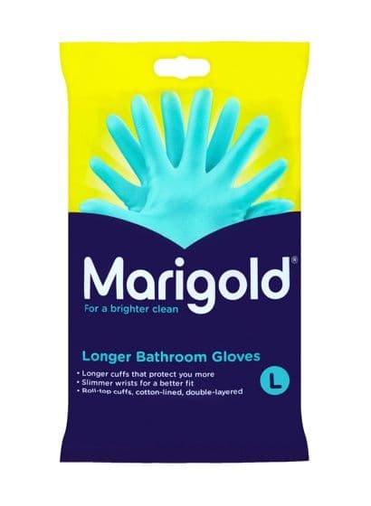 Marigold Bathroom Gloves - Large