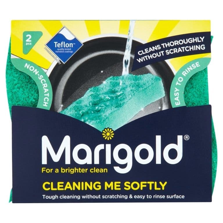 Marigold Cleaning Me Softly Non Scratch Scourer - Pack 2