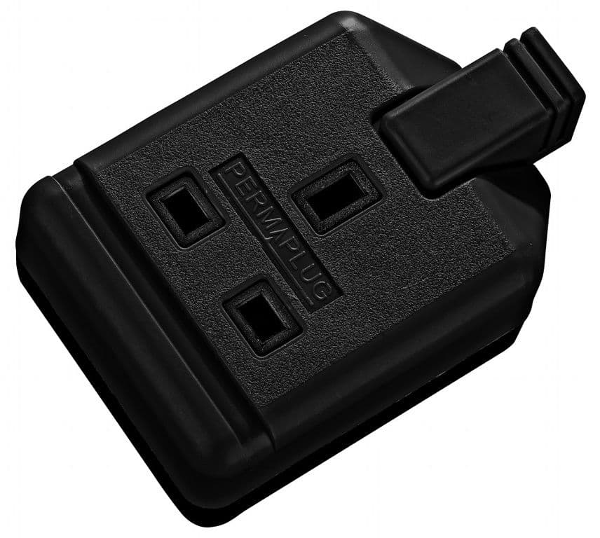Masterplug Rubber Trailing Socket - 13a