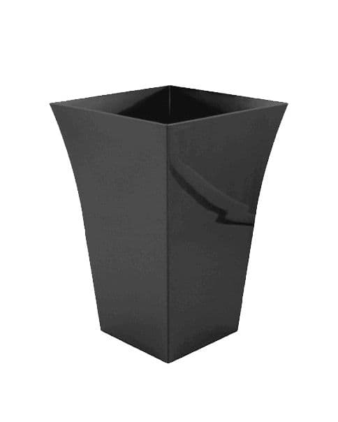 Milano Large Upright Planter - Ebony