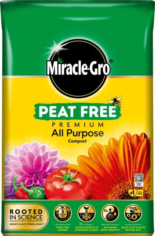 Miracle-Gro® All Purpose Peat Free Compost - 40L