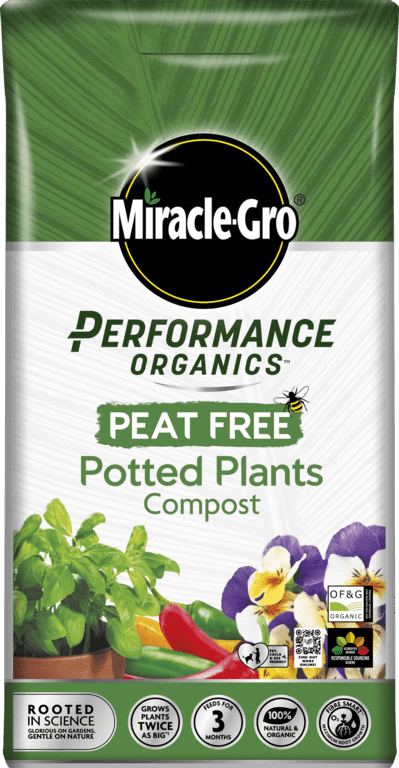 Miracle-Gro® Performance Organic Peat Free Potted Plants Compost - 10L