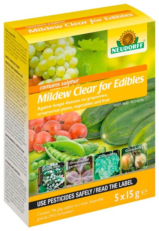 Neudorff Mildew Clear For Edibles - 5x15g