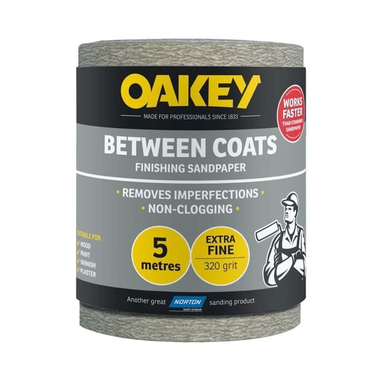 Norton Oakey Between Coats Rolls - 5m x 115mm - 320