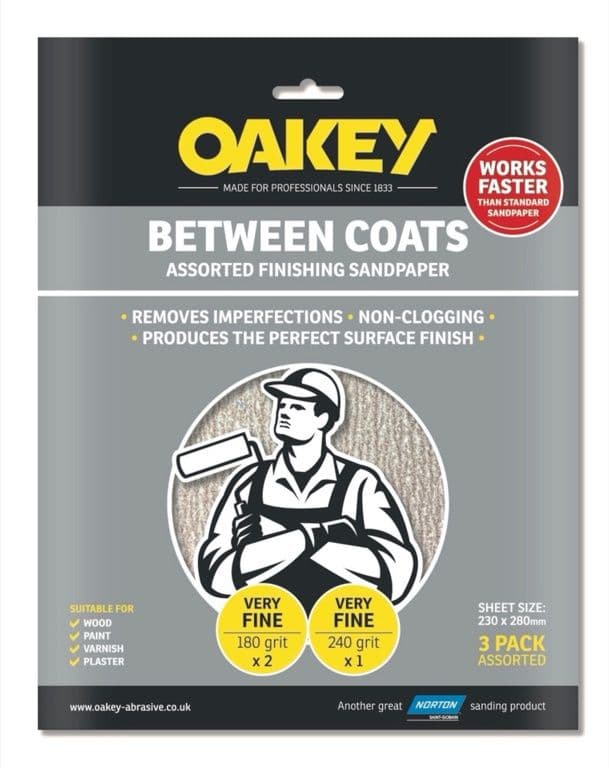 Oakey Between Coats Sheets - Pack 3