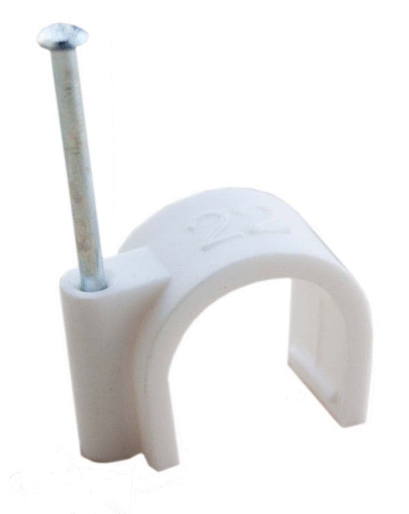 Oracstar Pipe Clip Nail In - 10mm (Pack 100)