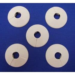 Oracstar Pipe Collar - 15mm - White (Pack 5)