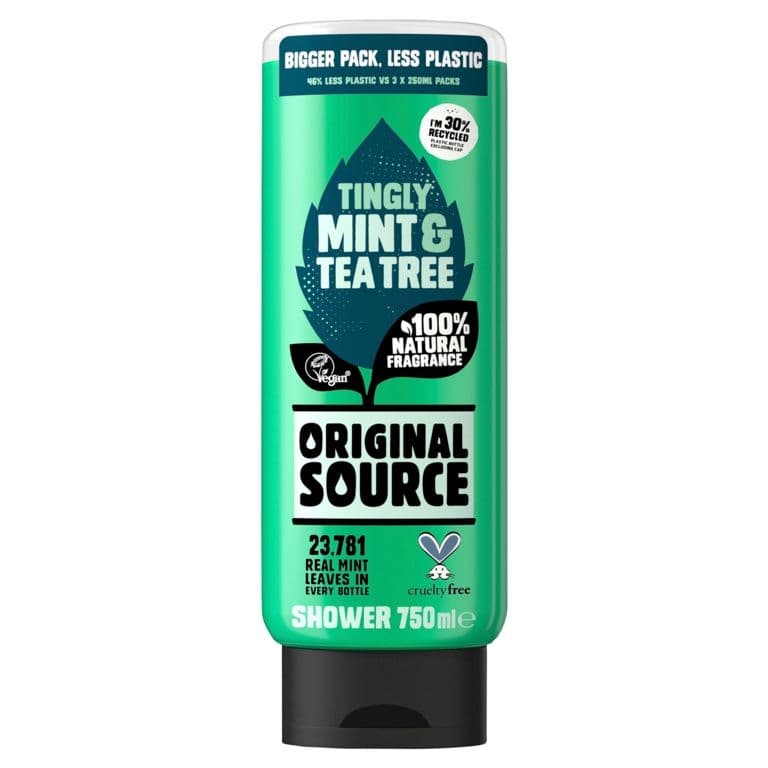 Original Source Tingly Mint & Tea Tree Shower Gel - 750ml