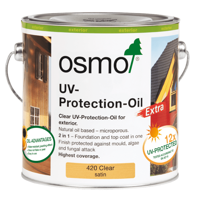 Osmo UV Protection Oil Extra Clear - 2.5L Satin