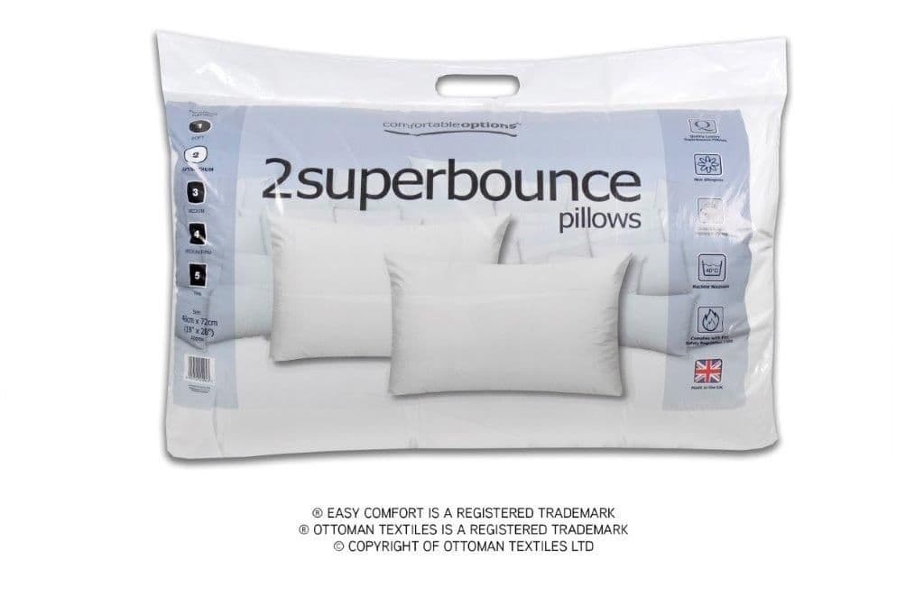 Ottoman Corivin Superbounce Pillows - Twin Pack