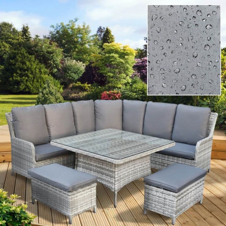 Pagoda Verona Deluxe Large Corner Set - With Water Repellent Cushions