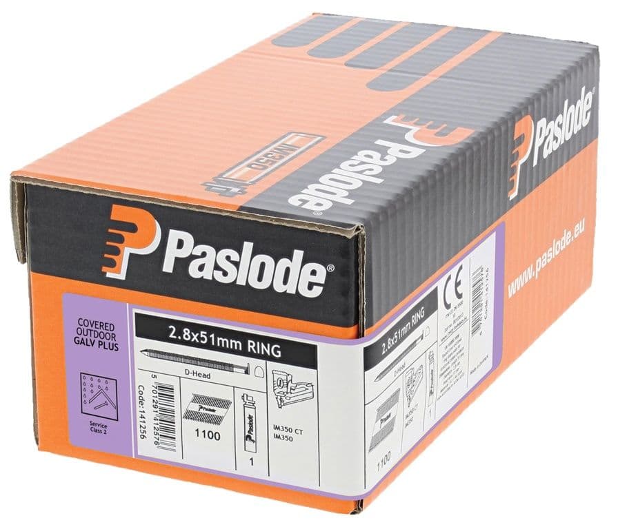 Paslode Handy Pack For IM350 Strip Nailer - Box 1100 51 X 2.8