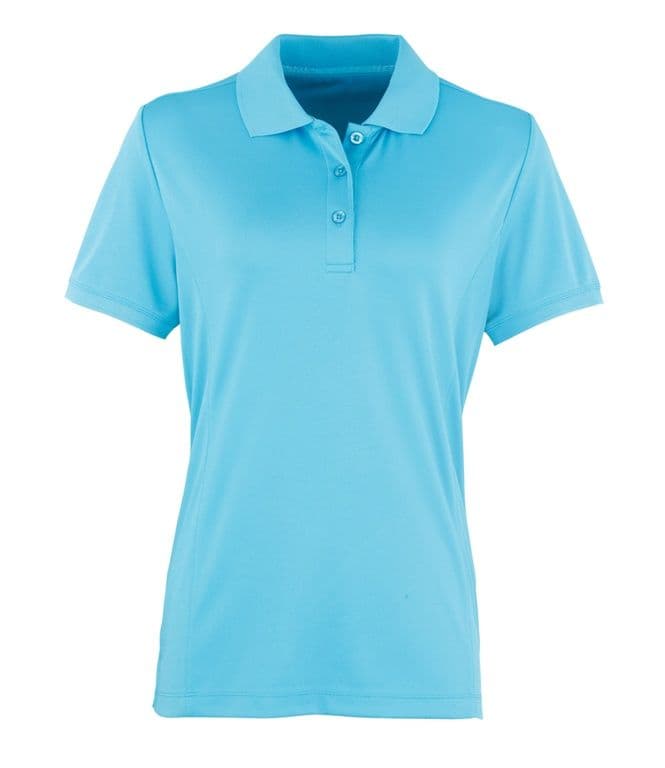 Pencarrie Ladies Turquoise Polo - Small