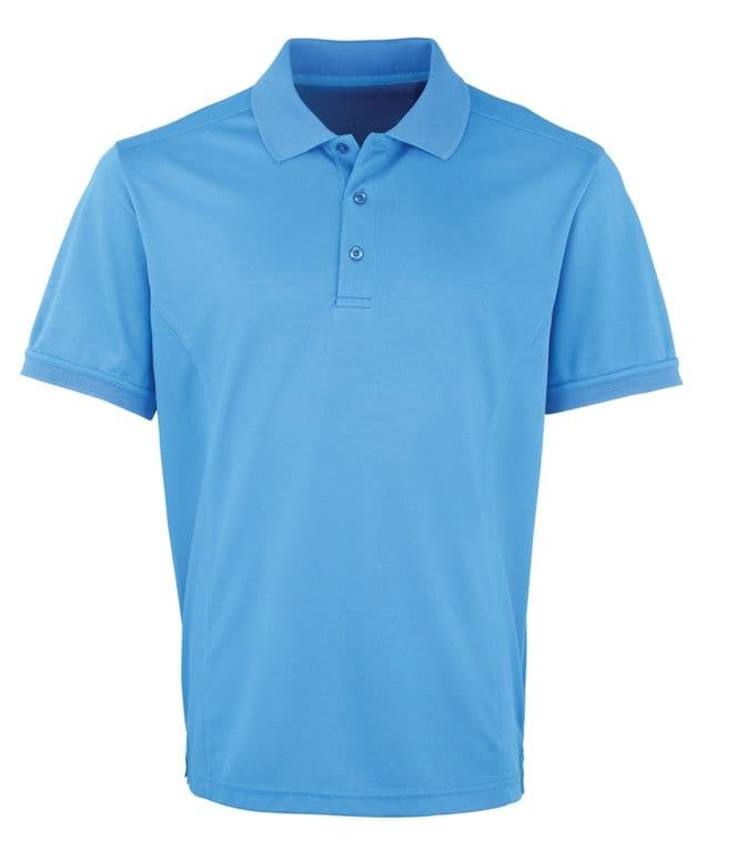Pencarrie Mens Turquoise Polo - XLarge
