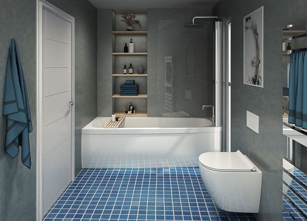 Perform Panel Oyster Marble Bathroom and Shower Panel - 2400mm x 880mm 9351