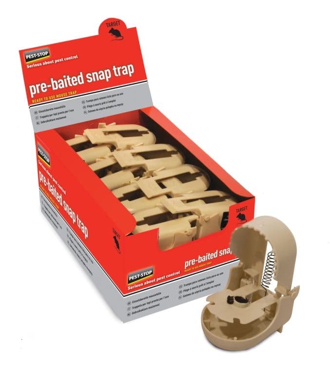 Pest-Stop Pre Baited Snap Trap