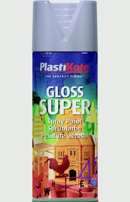 PlastiKote Gloss Super 400ml Aerosol - Alumnium
