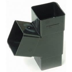 Polypipe 112 1/2 Degrees Branch - Black