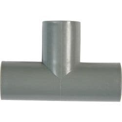 Polypipe 90 Degrees Tee - Grey