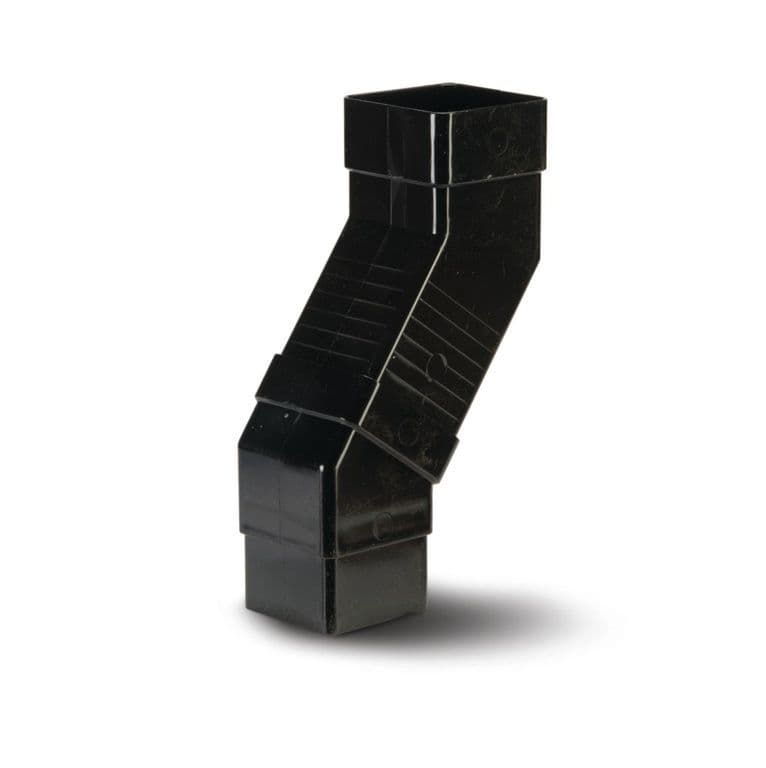 Polypipe Adjustable Offset - Black