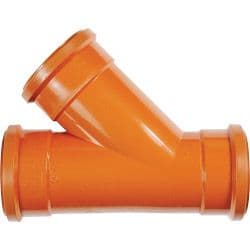 Polypipe Equal Junctions - 4"/110mm