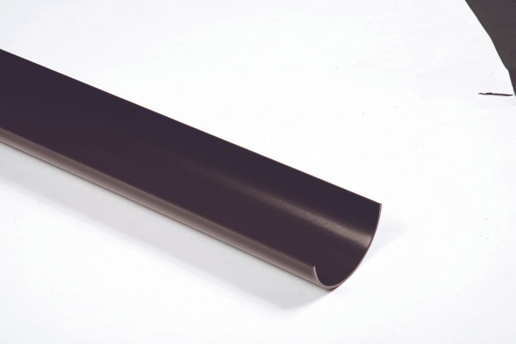 Polypipe Half Round Gutter - 112mm, 4m Length