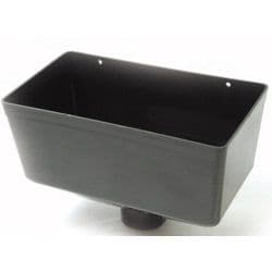 Polypipe Hopper Head - 68mm Black