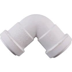 Polypipe Knuckle Bend Push Fit 90 Degrees - 32mm Grey