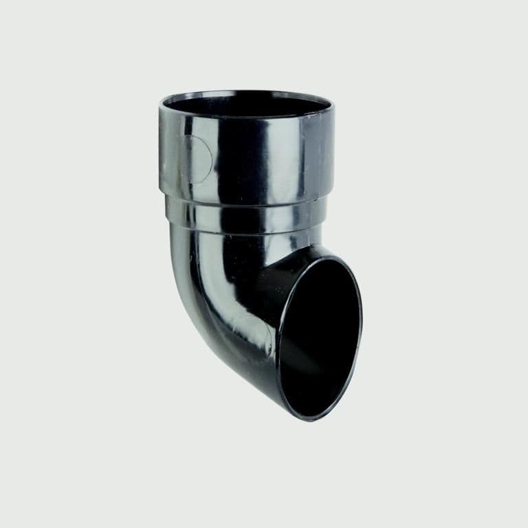Polypipe Mini Downpipe Shoe 50mm - Black