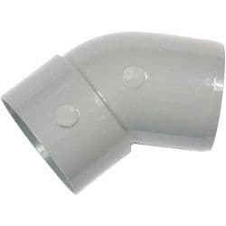 Polypipe Offset Bend 135 Degrees - 4"/110mm Black SIngle Socket