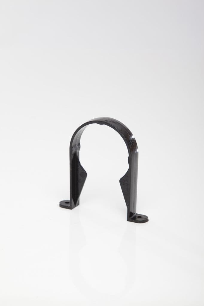 Polypipe Pipe Bracket - 68mm Black