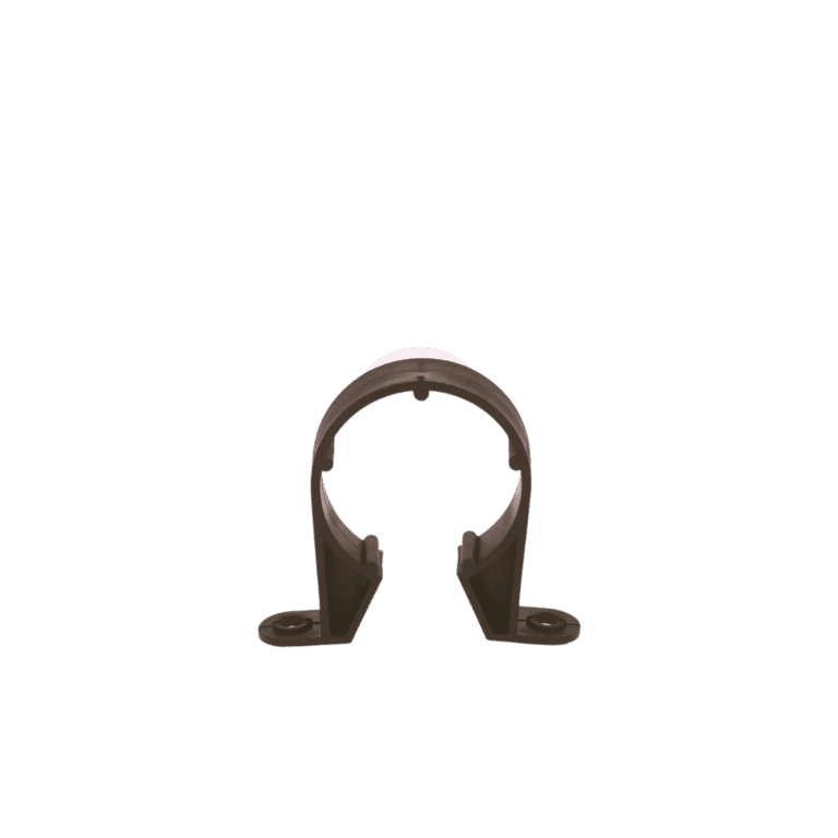 Polypipe Pipe Clips (Plastic) - 4"/110mm Black