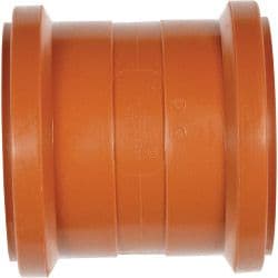 Polypipe Polypropylene Double Socket - 4"/110mm
