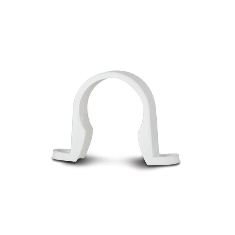 Polypipe Pushfit Pipe Clips - 1 1/2" White