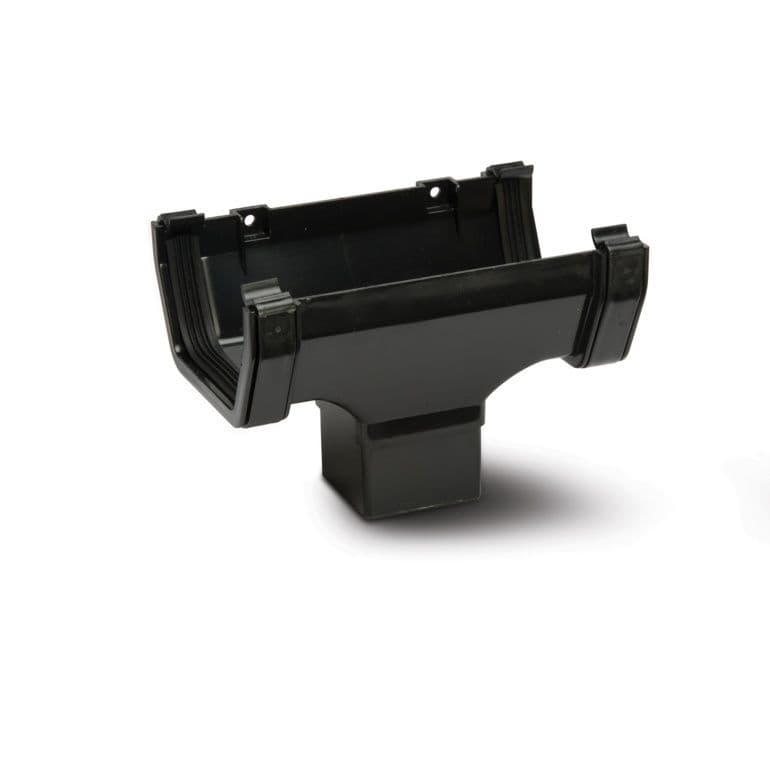 Polypipe Running Outlet - Black