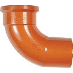 Polypipe Single Socket Bend - 87 1/2 Degrees