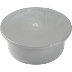 Polypipe Socket Plug - 110mm Black