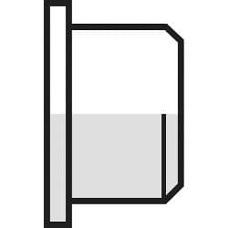 Polypipe Socket Plug - 32mm Black