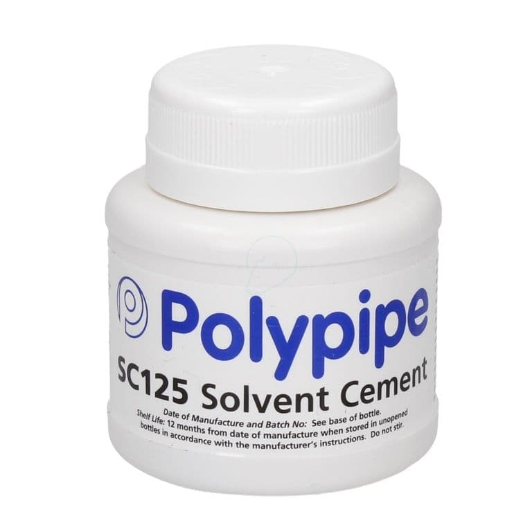 Polypipe Solvent Cement (BS6209) - 125ml