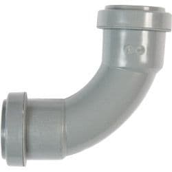 Polypipe Swept Bend 91 1/4 Degrees - 32mm Black