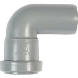 Polypipe Swivel Bend 91 1/4 Degrees - 40mm Grey