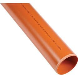 Polypipe Underground Pipe - 3m