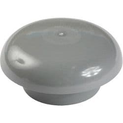 Polypipe Vent Cowl - 4"/110mm Black